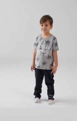 Wholesale 2-Piece Boys Pajamas Set 7-12Y Wogi 1030-WG-T0801 - Wogi