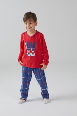Wholesale 2-Piece Boys Pajamas Set 8-12Y Wogi 1030-WG-T0602 - Wogi