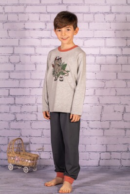 Wholesale 2-Piece Boys Printed Pajamas Set 3-14Y Zeyland 1070-232Z1PJM331 - Zeyland