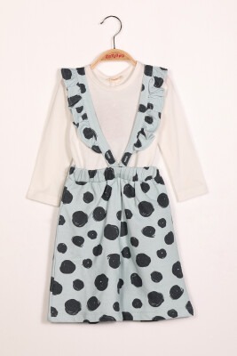 Wholesale 2-Piece Girls Dress with Long Sleeve T-shirt 2-7Y Zeyland 1070-212Z2DGN78 - Zeyland