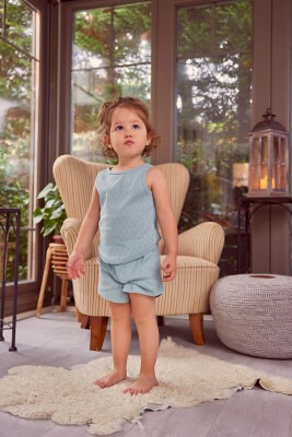 Wholesale 2-Piece Girls Pajamas Set 3-12Y Zeyland 1070-ZY23-32240 Green