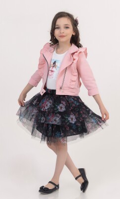 Wholesale 3-Piece Girls Jacket, Tulle Skirt and Body 2-6Y Miss Lore 1055-5532 - Miss Lore