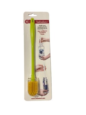Wholesale Baby Bottle Cleaning Brush STD Bebek Evi 1045-BEVİ-1207 Green Almond