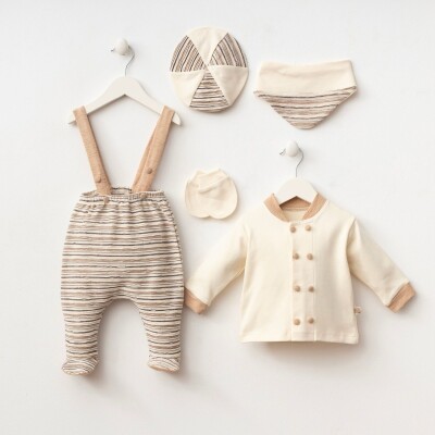 Wholesale Baby Boy 5pcs Set 0-3M Minizeyn 2014-7077 - Minizeyn (1)
