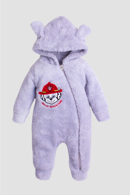 Wholesale Baby Boy Embroidered Welsoft Jumpsuit 3-12M Kidexs 1026-40111 - Kidexs (1)