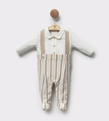 Wholesale Baby Boy Jumpsuit 0-6M Cassiope 2061-483847 - Cassiope