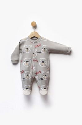 Wholesale Baby Boy Jumpsuit 0-6M Flexi Baby 2063-252320 Gray