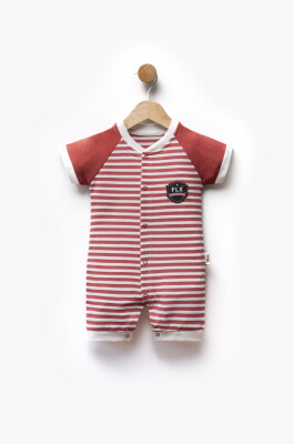 Wholesale Baby Boy Jumpsuit 3-9M Flexi Baby 2063-252429 Red