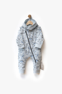Wholesale Baby Boy Jumpsuit 6-24M Flexi Baby 2063-252394 Baby Blue2