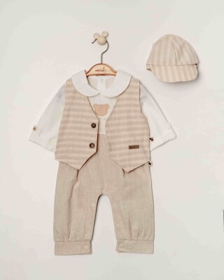 Wholesale Baby Boy Jumpsuit 6-24M Miniborn 2019-6379 - Miniborn