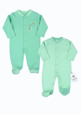 Wholesale Baby Boys 2-Piece Jumpsuit Set 0-3M Ciccimbaby 1043-4874 - Ciccimbaby