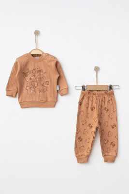 Wholesale Baby Boys 2-Piece Pajama Set 3-9M Hoppidik 2017-2336 - Hoppidik