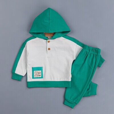 Wholesale Baby Boys 2-Piece Set With Hoodie 6-24M BabyZ 1097-4740 - BabyZ