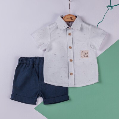 Wholesale Baby Boys 2-Piece Shirt and Shorts set 6-18M BabyZ 1097-4709 - BabyZ (1)