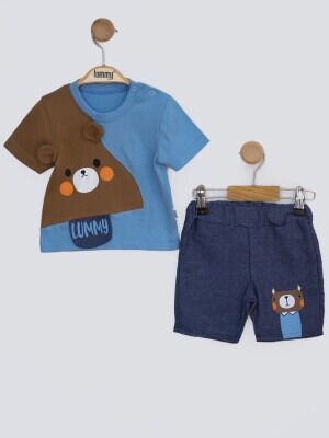 Wholesale Baby Boys 2-Piece T-shirt and Shorts Set 3-12M Lummy Baby 2010-5161 - Lummy Baby