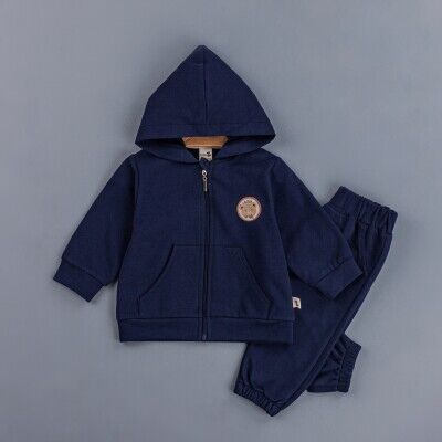 Wholesale Baby Boys 2-Piece Tracksuit Set 6-24M BabyZ 1097-4669 Navy 