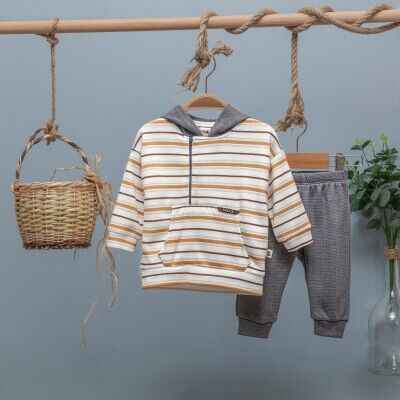 Wholesale Baby Boys 2-Piece Tracksuit Set 6-24M BabyZ 1097-4670 - BabyZ