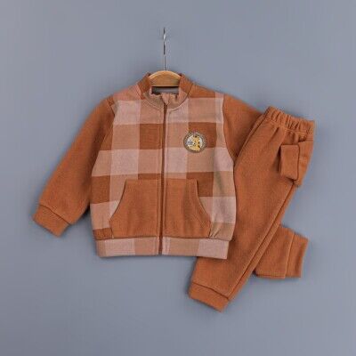Wholesale Baby Boys 2-Piece Tracksuit Set 6-24M BabyZ 1097-4757 Tile Red 