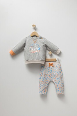 Wholesale Baby Boys 2-Piece Tracksuit Set 6-24M Tongs 1028-4853 - Tongs (1)