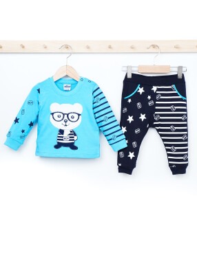 Wholesale Baby Boys 2-Piece Tracksuit Set 9-24M Elnino 1025-20326 - Elnino