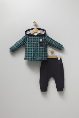 Wholesale Baby Boys 3-Pice Tracksuit Set 6-24M Tongs 1028-4333 - Tongs