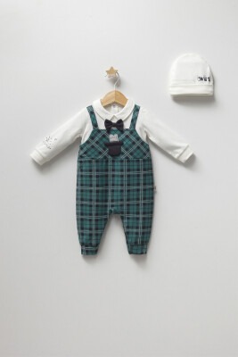 Wholesale Baby Boys 3-Piece Jumpsuit Set 0-6M Tongs 1028-4331 - Tongs