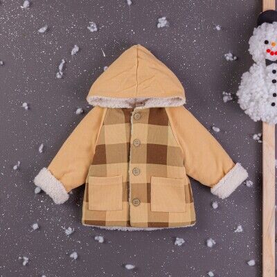 Wholesale Baby Boys Cardigan With Hoodie 6-24M BabyZ 1097-4752 - BabyZ