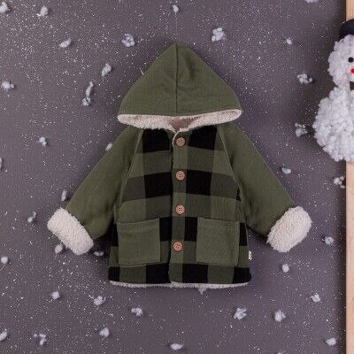 Wholesale Baby Boys Cardigan With Hoodie 6-24M BabyZ 1097-4752 - BabyZ (1)