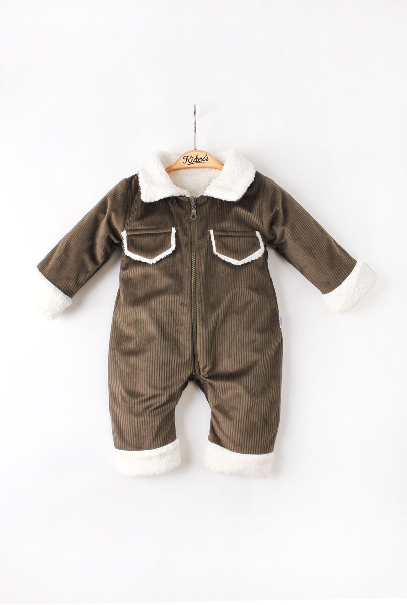 Baby Boy Cotton Long Gray Gentleman Jumpsuit - Hushies
