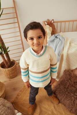Wholesale Baby Boys Knitwear Sweater 3-12M Patique 1061-21067 - Patique