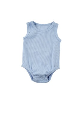 Wholesale Baby Boys Organic Onesies Gots Certificate 3-24M Zeyland 1070-211M1MAC39_MAVI - Zeyland