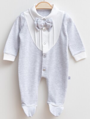 Wholesale Baby Boys Rompers 0-6M Miniborn 2019-6045 - Miniborn (1)