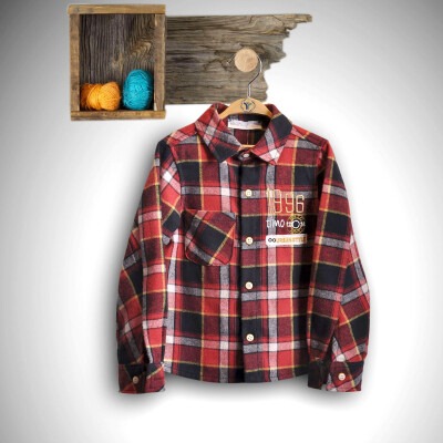 Wholesale Baby Boys Shirts 6-24M Timo 1018-T3EDÜ012235851 - Timo