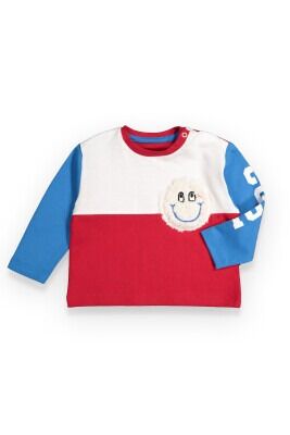 Wholesale Baby Boys Sweatshirt 6-18M Tuffy 1099-7001 Red