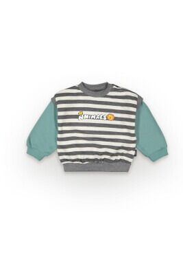 Wholesale Baby Boys Sweatshirt 6-18M Tuffy 1099-7020 - Tuffy (1)