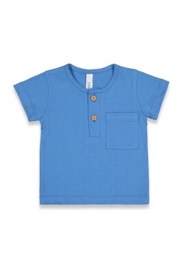 Wholesale Baby Boys T-shirt 6-18M Difa 1078-17006 Blue