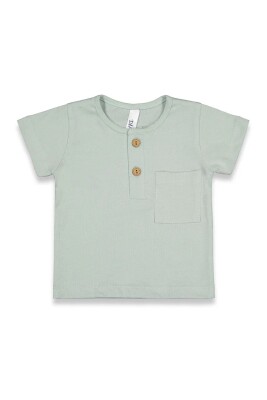 Wholesale Baby Boys T-shirt 6-18M Difa 1078-17006 Green