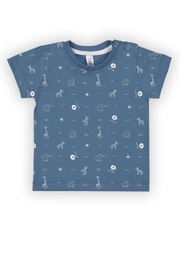 Wholesale Baby Boys T-shirt 6-18M Difa 1078-17009 - Difa