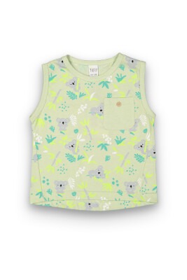 Wholesale Baby Boys T-shirt 6-18M Tuffy 1099-8023 Green