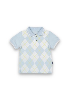 Wholesale Baby Boys T-shirt 6-18M Tuffy 1099-8025 Blue