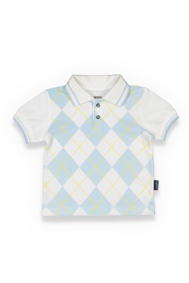 Wholesale Baby Boys T-shirt 6-18M Tuffy 1099-8025 White