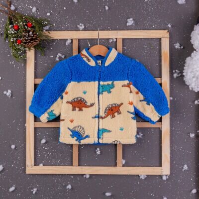 Wholesale Baby Boys Welsoft Cardigan 6-24M BabyZ 1097-4760 Saxe