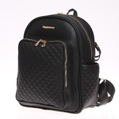 Wholesale Baby Care Diaper Bag Backpack 0-12M My Collection 1082-7130 Black