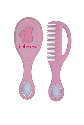 Wholesale Baby Comb Set 0-24M Bebek Evi 1045-BEVİ 1329 Pink