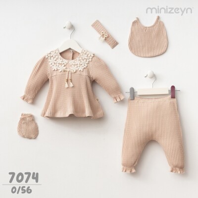 Wholesale Baby Girl 5pcs Set0-3M Minizeyn 2014-7074 - Minizeyn (1)