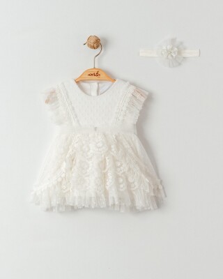 Wholesale Baby Girl Dress 0-12M Miniborn 2019-3103 - Miniborn (1)
