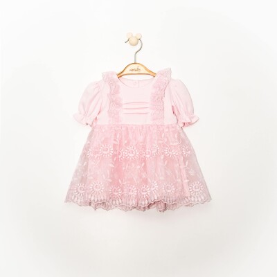 Wholesale Baby Girl Dress 3-18M Miniborn 2019-3542 - Miniborn