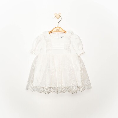 Wholesale Baby Girl Dress 3-18M Miniborn 2019-3542 - Miniborn (1)