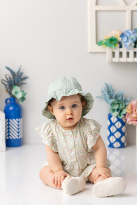 Wholesale Baby Girl Jumpsuit 3-24M Mininio 2062-251M2LBT42 - Mininio