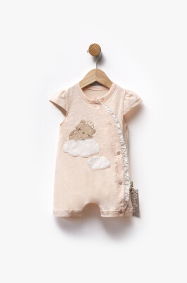 Wholesale Baby Girl Jumpsuit 3-9M Flexi Baby 2063-236587 Salmon Color 
